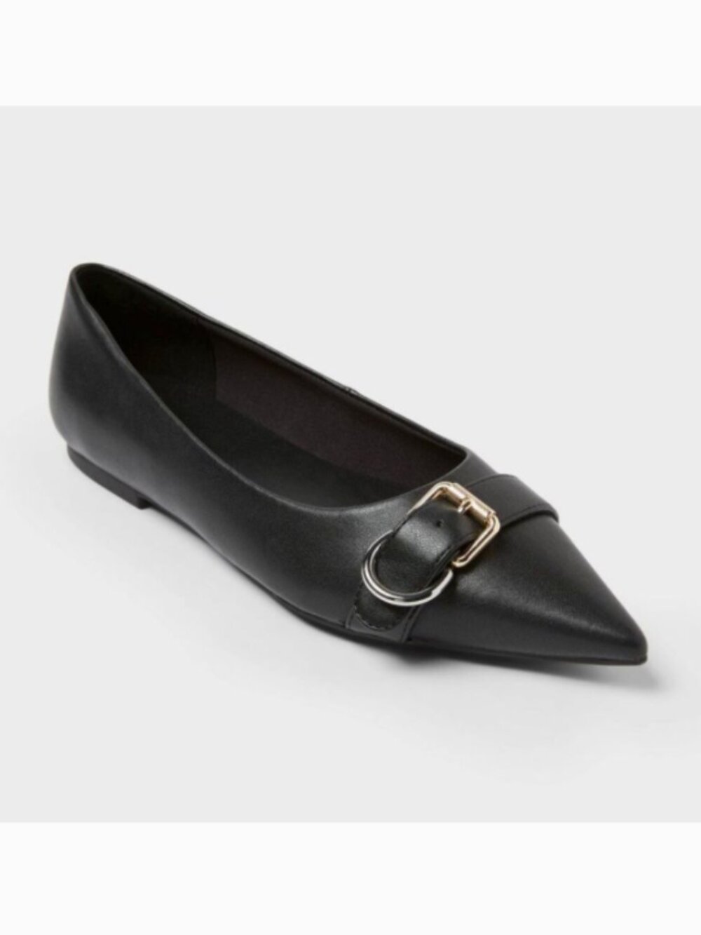 A New Day - Women’s Valentina Pointed Toe Buckle Ballet Flats